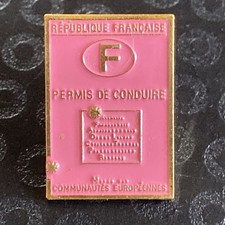 Driving license pin d'occasion  Expédié en Belgium