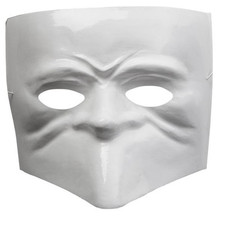 Maschera bauta bianca usato  Italia