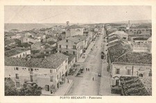 Dh553 cartolina porto usato  Tramonti