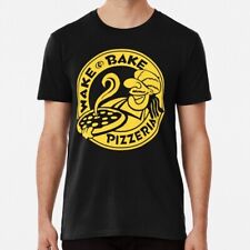 Camiseta Wake Bake Pizzaria tamanho P a 5XL fabricada nos EUA comprar usado  Enviando para Brazil