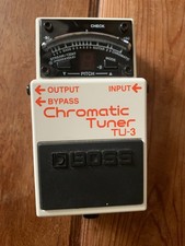 Boss chromatic tuner for sale  EXETER