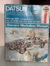 Haynes datsun 240z for sale  Lindenhurst