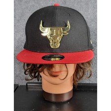 Chapéu Snapback Vintage Chicago Bulls NBA New Era 9Fifty Distintivo de Lã Metal Preto Vermelho comprar usado  Enviando para Brazil