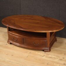 Mesa Sala de Estar Móveis Ovais Duas Gavetas Extensíveis Vintage Século X Pequeno comprar usado  Enviando para Brazil