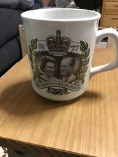 Mug commemorate silver for sale  GLOUCESTER