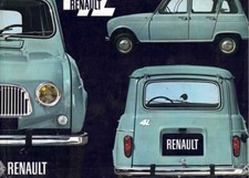 Catalogue brochure renault d'occasion  Saône