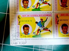 Feuille complète timbres d'occasion  Tourcoing