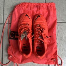 Usado, Chuteiras de futebol Nike CTR360 Maestri III HG masculinas 9,5 laranja EUA usadas com bolsa de armazenamento comprar usado  Enviando para Brazil