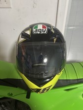 Usado, Capacete de motocicleta AGV K-3 - Design preto e amarelo comprar usado  Enviando para Brazil
