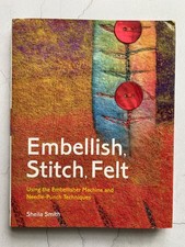 Embellish stitch felt for sale  WIMBORNE
