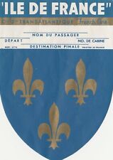 Paquebot ile etiquette d'occasion Paquebot ile etiquette d'occasion  Bordeaux-