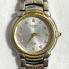 Relógio Citizen Exceed Euros 12P combo diamante feminino 2,5cm usado no113 comprar usado  Enviando para Brazil