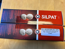 Tapete de cozimento Silpat tamanho quarto (rolo de geléia) 8 1/4" x 11 3/4" AE295205 (2 tapetes) comprar usado  Enviando para Brazil