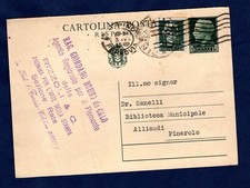 Cartolina postale del usato  Macerata