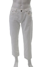 Zíper masculino Vince Fly V.M. Jeans jeans corte fino 212 branco tamanho 33 comprar usado  Enviando para Brazil