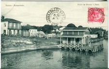 Brasil Brasil Baixo-Amazonas Para Breves - Capa de cais em cartão postal comprar usado  Enviando para Brazil