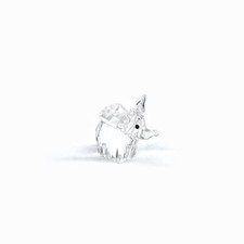 Mini elefante swarovski usato  Ferrara