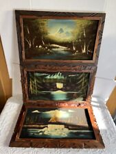 Mexican velvet paintings for sale  Roseville