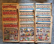 Issues knockout comics for sale  LONDON
