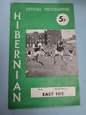 Hibernian east fife for sale  DERBY