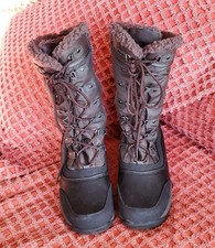 Usado, Bota de Inverno Totes Michelle Neve Brn Sherpa Forrada de Pele Feminina Tamanho 8 M Pouco Uso comprar usado  Enviando para Brazil