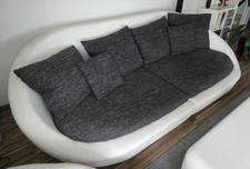 Loungecouch megasofa weiß gebraucht kaufen  Schrobenhausen