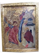 Antica icona greca usato  Italia