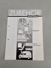 T25 westfalia brochure for sale  LEYLAND