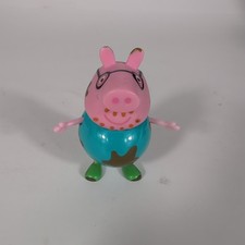 Figura de ação Peppa Pig Muddy Puddles Dad Dad Pig Mud Effect 3" Jazzwares usada solta comprar usado  Enviando para Brazil