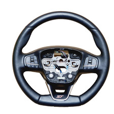 FORD FIESTA MK8 ST/FORD MAVERICK STEERING WHEEL HEATED LEATHER MULTIFUNCTION na sprzedaż  PL