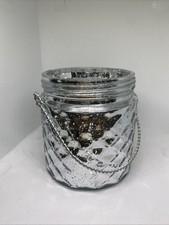 Silver glass votive for sale  Baxter
