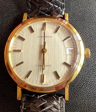 Vintage longines conquest for sale  BRIGHTON