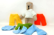 Homemade knitted teddy for sale  NOTTINGHAM