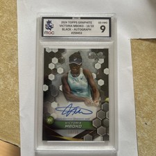 Usado, Tênis de grafite 2024 Topps Victoria Mboko assinaturas grau controle remoto branco paralelo /10 comprar usado  Enviando para Brazil