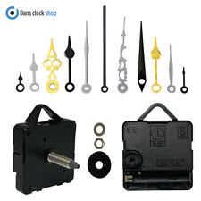 Neu Supergröße ohne Ticken Quartz Uhrwerk Mechanismus 30mm Welle Metall Hände comprar usado  Enviando para Brazil