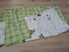Kinderbettwäsche grün karier gebraucht kaufen  Kröning