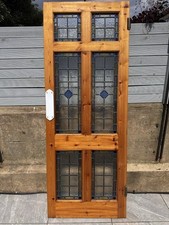 reclaimed pine victorian doors glazed for sale  BROMLEY