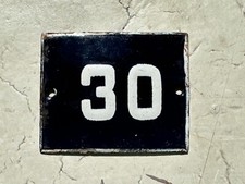 Número 30 números de casa de esmalte vintage feitos na Europa quarto hotel frete grátis comprar usado  Enviando para Brazil