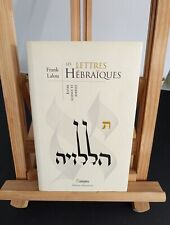 Lettres hébraïques sciences d'occasion  Fauville-en-Caux