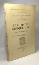 Chapiteau ionique grec d'occasion  Bazouges-la-Pérouse