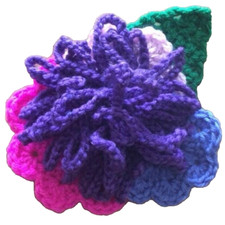 Handmade purple flower for sale  BELFAST