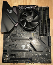Combo CPU + Placa Base + RAM: ASUS ROG STRIX B450-F GAMING + Ryzen 7 5700G + 16 GB segunda mano  Embacar hacia Mexico