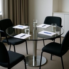 100cm glass circular for sale  LUTON