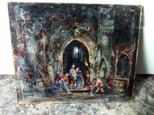 Antique crystoleum reverse for sale  NEWCASTLE