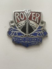 Rover enamel car for sale  WALTHAM ABBEY