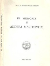 Memoria andrea mastrovito. usato  Italia
