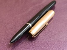 12k Gold Filled PARKER 51 Original Pen, Parker Fountain Pen, Art Pen, USA comprar usado  Enviando para Brazil