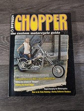 Revista Chopper The Custom Motorcycle Guide outono 1973 com catálogo de peças e meninas comprar usado  Enviando para Brazil