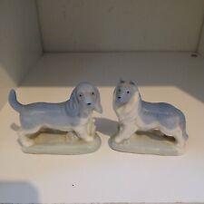 Two porcelain blue for sale  HARLOW