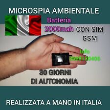 Doppio microfono microspia usato  Italia
